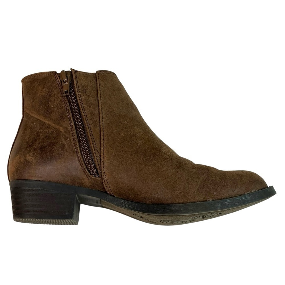 Carlos by Carlos Santana BERT Rustic Brown Ankle Booties Boots Size 7.5M - Picture 8 of 15